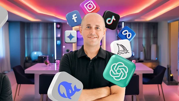 Anton Voroniuk - AI-Powered Social Media Marketing: ChatGPT and 100 AI Tools (Download)