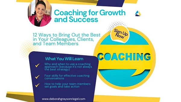 Deborah Grayson Riegel - Coaching for Growth and Success (Download)